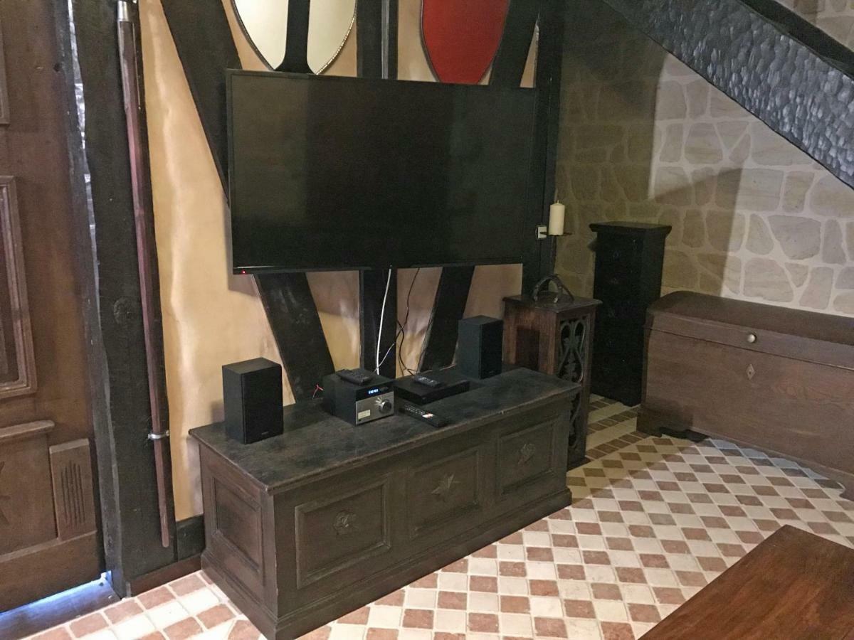 Ferienwohnung Wachstube Mit 3 Schlafraeumen Im Rittergut Leppersdorf Wachau Exterior foto